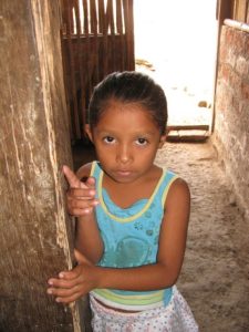 Nica child at rural outreach